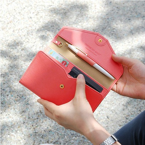 韓版多功能大容量手機包錢包護照包/手機包錢包護照包證件夾(ST826003901)